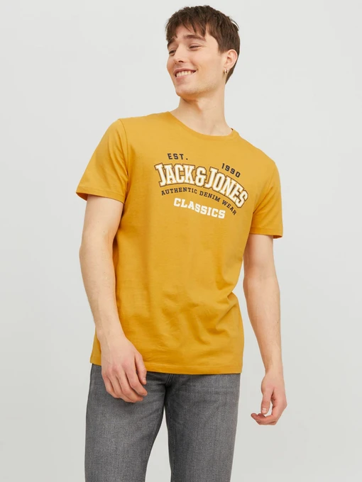 Футболки и поло JACK & JONES модель 12233594_HoneyGold Фото