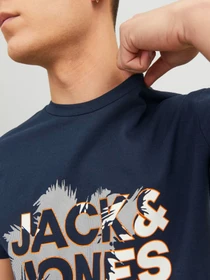 Футболки и поло JACK & JONES модель 12233600_NavyBlazer Фото