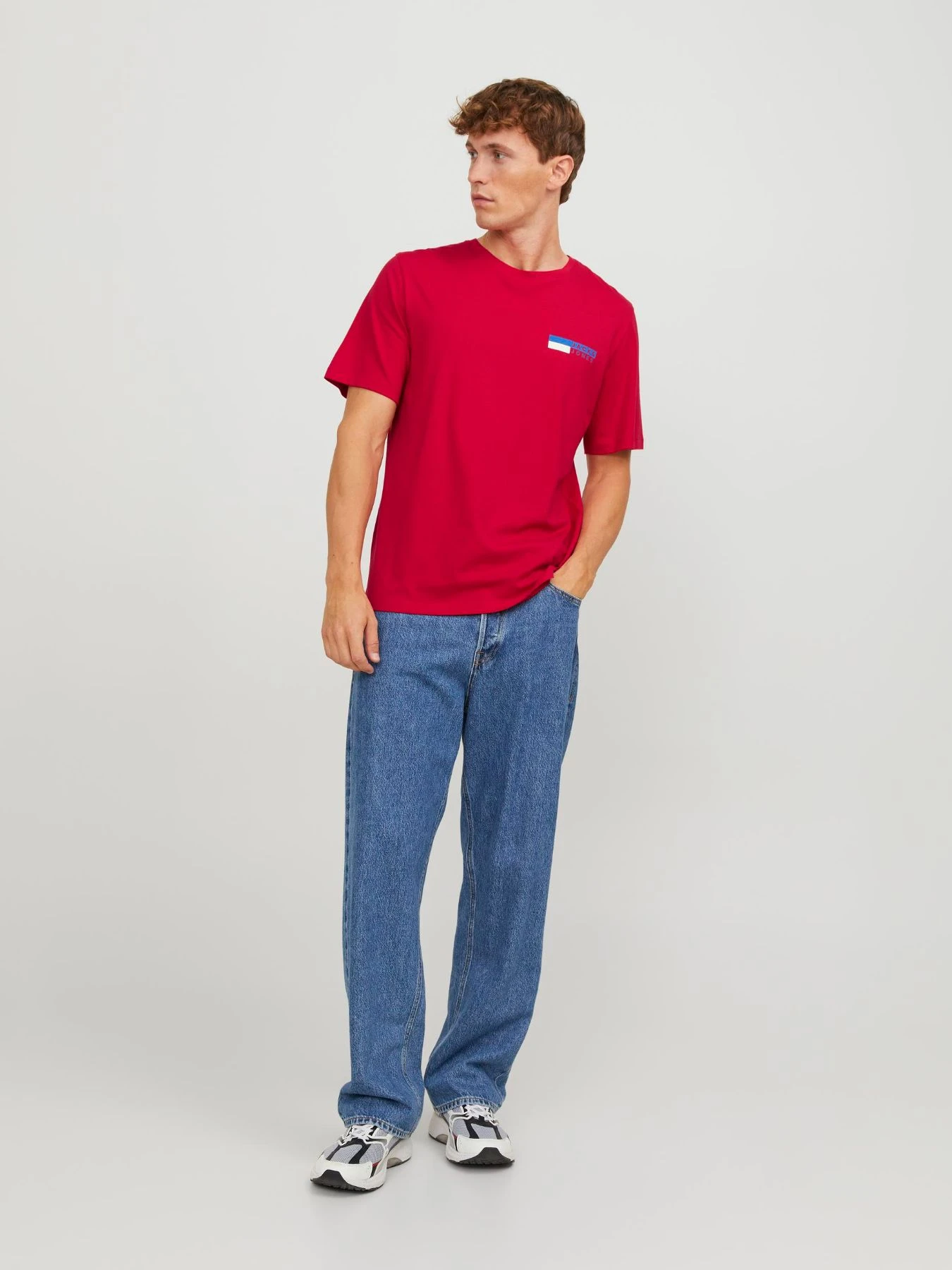 Футболки и поло JACK & JONES модель 12233999_TrueRed Фото