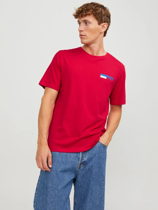 Футболки и поло JACK & JONES модель 12233999_TrueRed Фото
