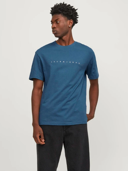 Футболки и поло JACK & JONES модель 12234746_Ensignblue Фото