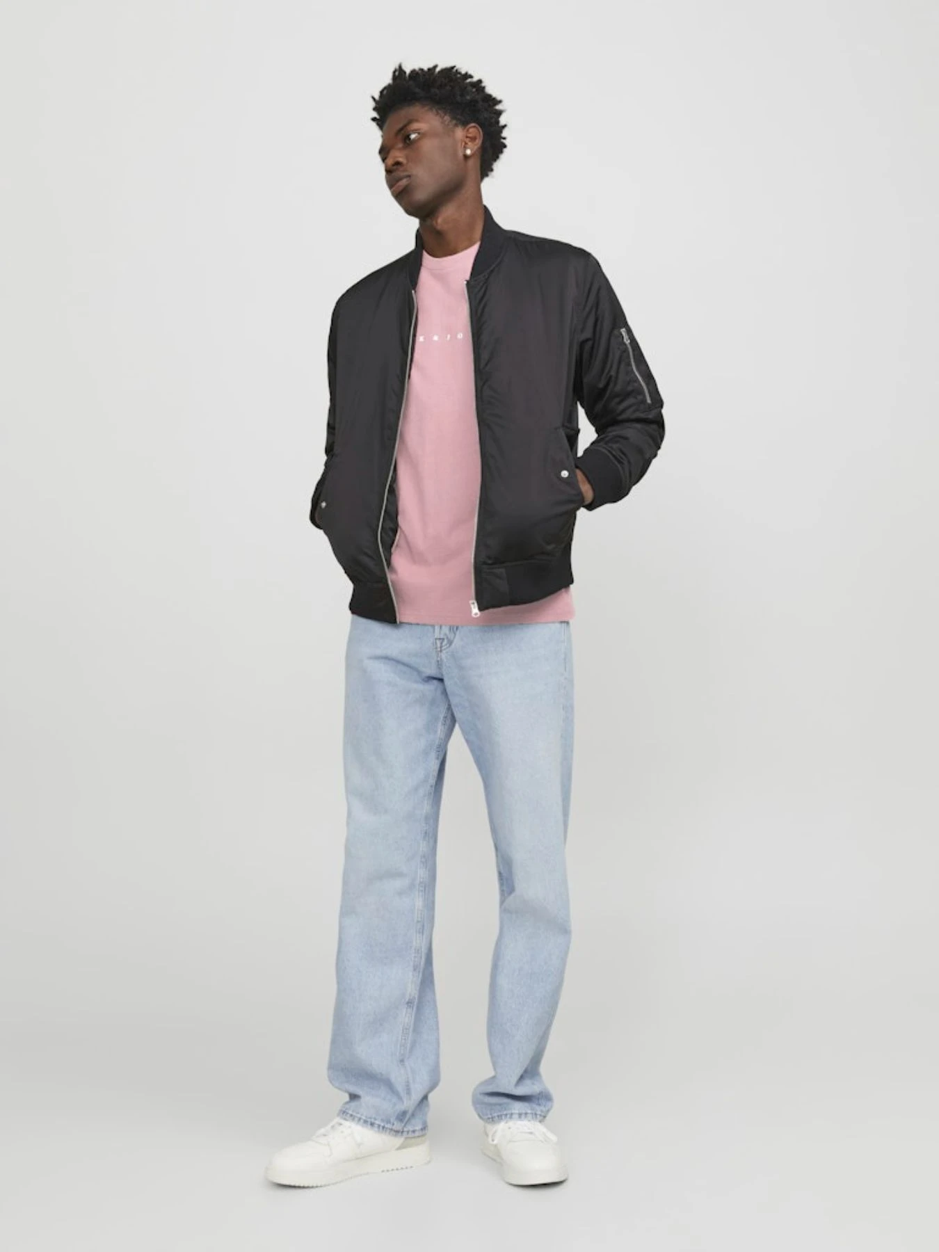 Футболки и поло JACK & JONES модель 12234746_PinkNectar Фото