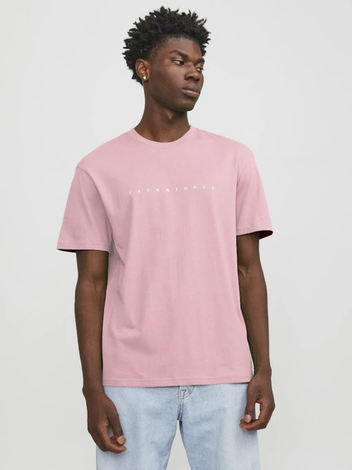 Футболки и поло JACK & JONES модель 12234746_PinkNectar Фото
