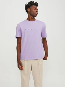 Футболки и поло JACK & JONES модель 12234746_PurpleRose Фото
