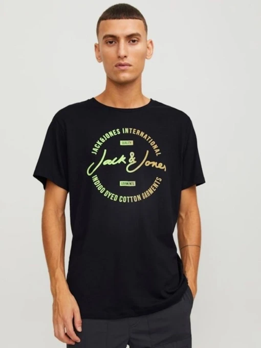 Футболки и поло JACK & JONES модель 12235203_Black Фото