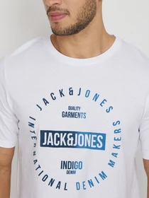 Футболки и поло JACK & JONES модель 12235203_White Фото
