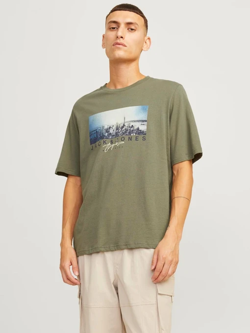 Футболки и поло JACK & JONES модель 12235522_Dustyolive Фото