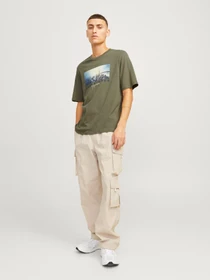 Футболки и поло JACK & JONES модель 12235522_Dustyolive Фото