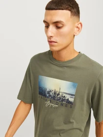 Футболки и поло JACK & JONES модель 12235522_Dustyolive Фото