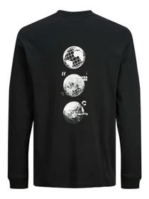 Худи и свитшоты JACK & JONES модель 12242288_Black Фото