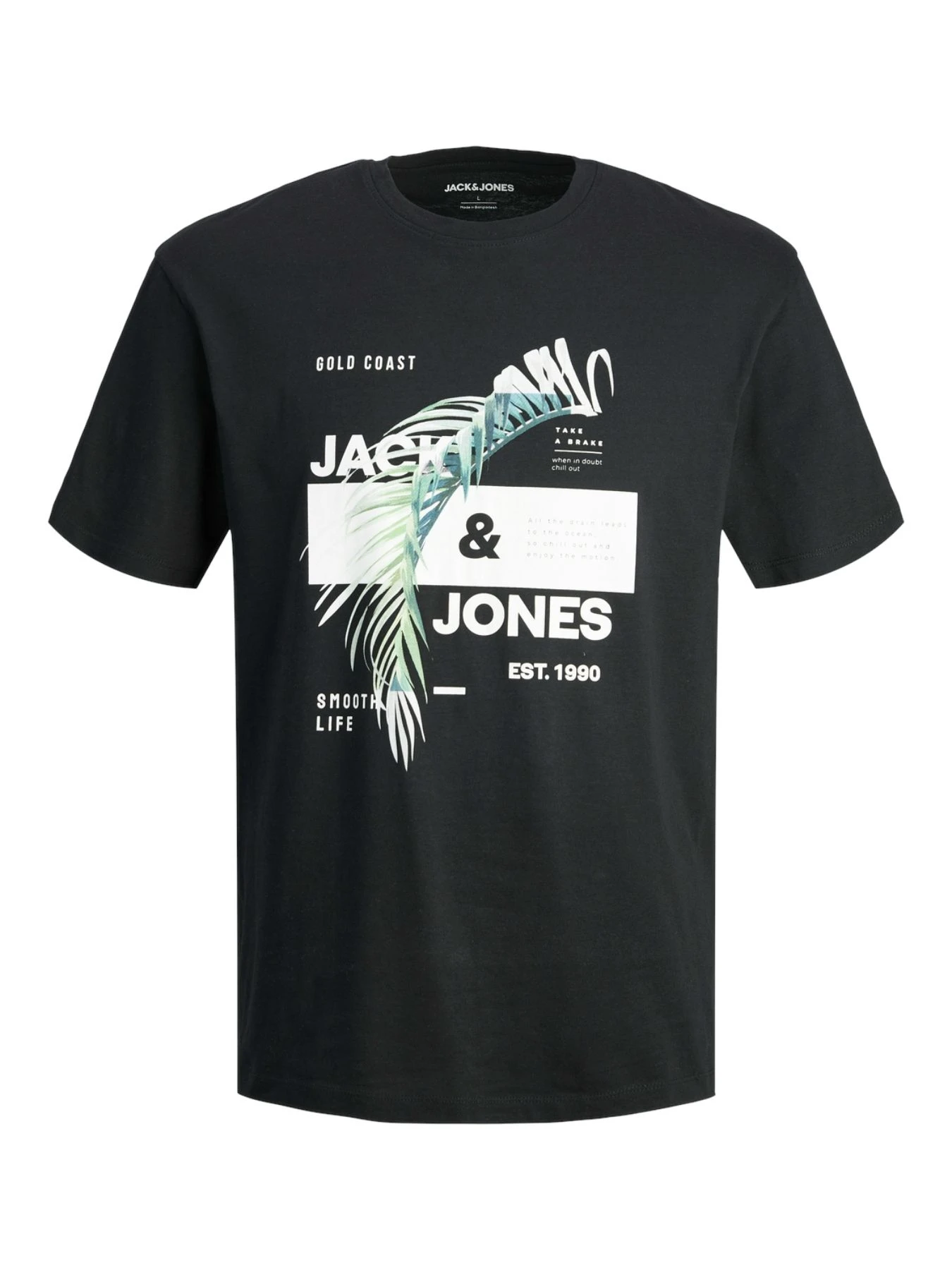 Футболки и поло JACK & JONES модель 12247768_Black Фото
