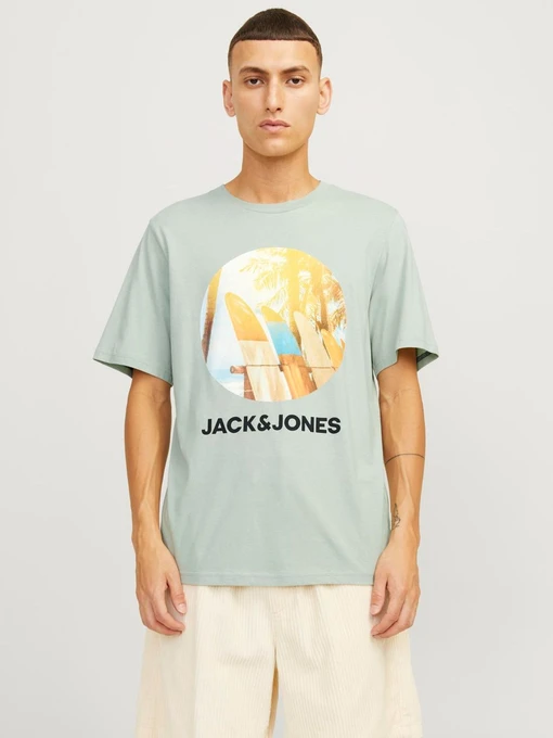 Футболки и поло JACK & JONES модель 12247982_DesertSage Фото