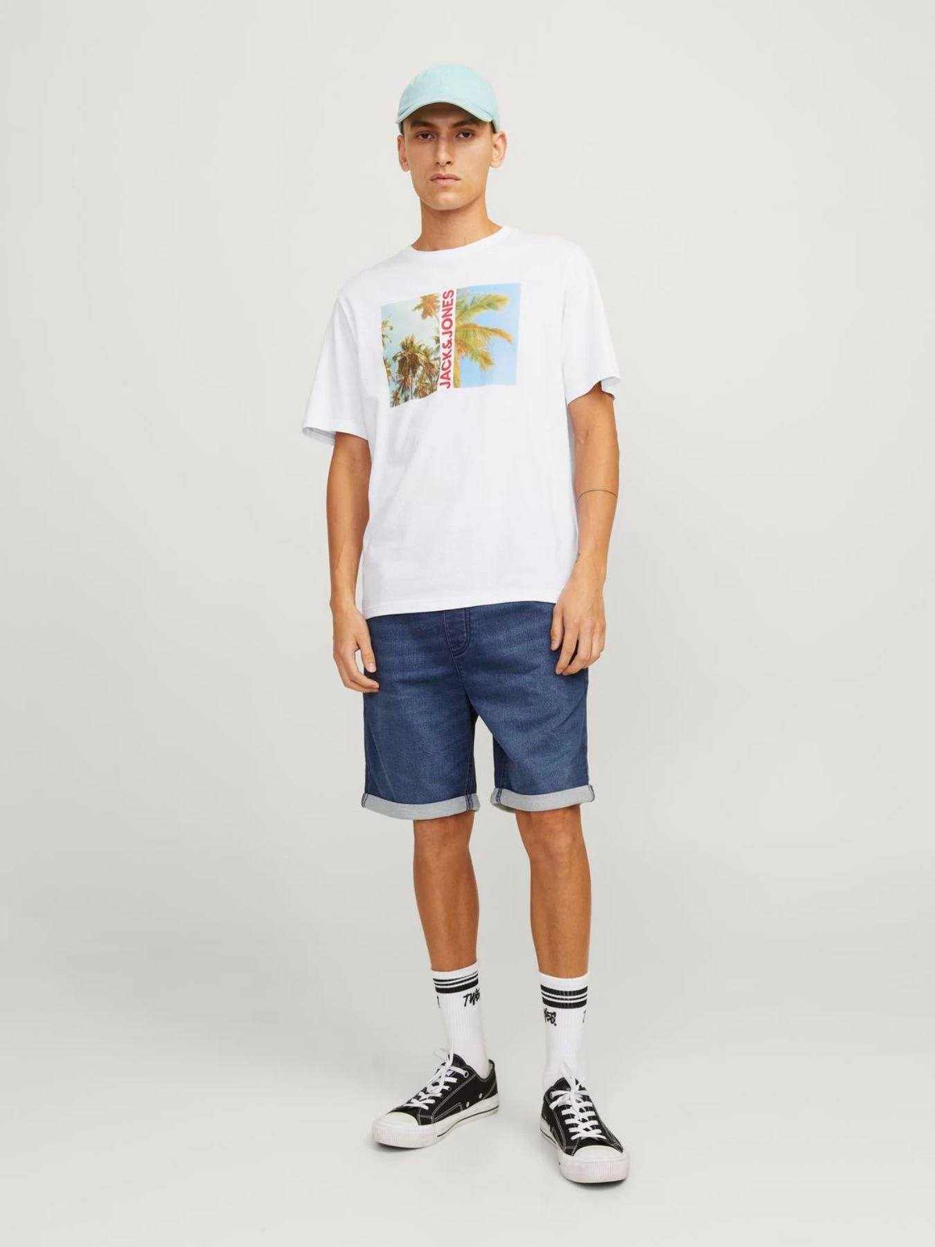 Футболки и поло JACK & JONES модель 12247982_White Фото