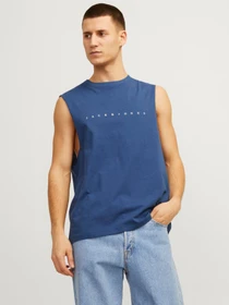 Футболки и поло JACK & JONES модель 12249131_Ensignblue Фото