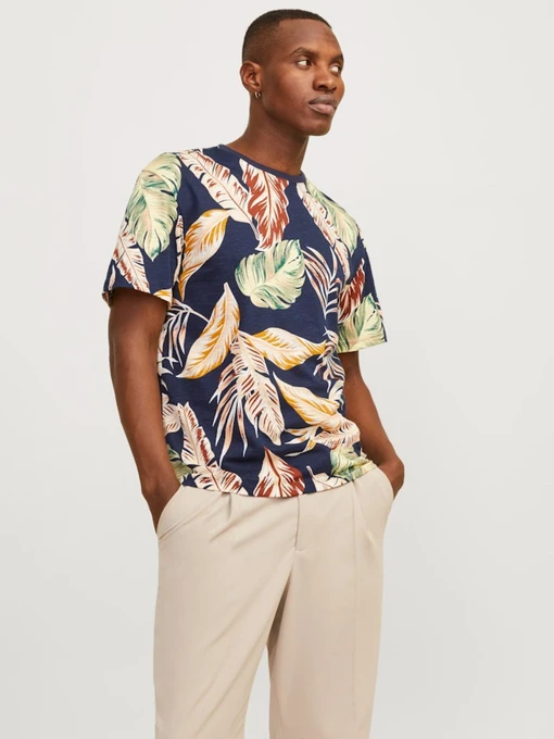 Футболки и поло JACK & JONES модель 12249329_NavyBlazer Фото