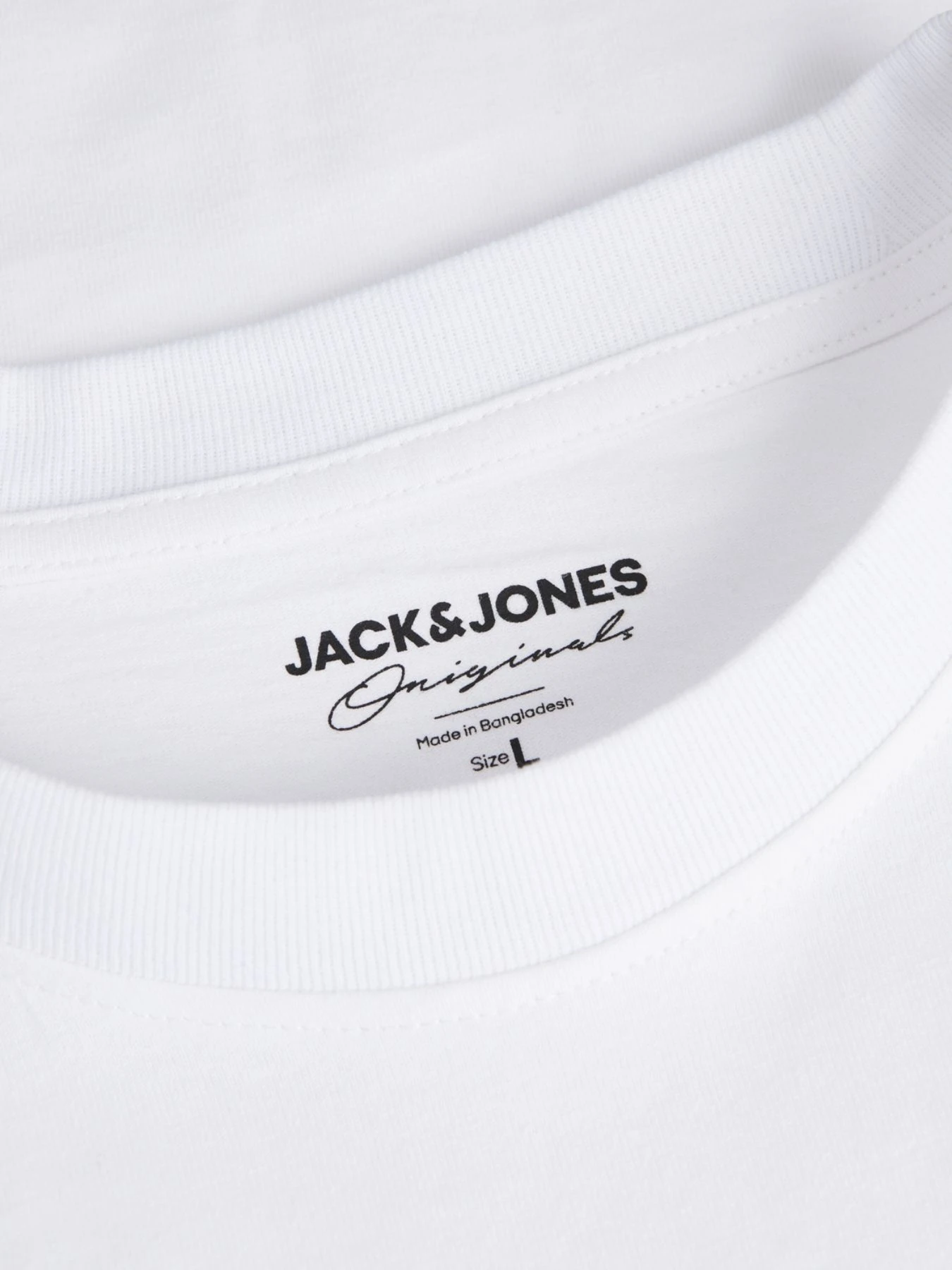 Футболки и поло JACK & JONES модель 12251774_Brightwhite Фото
