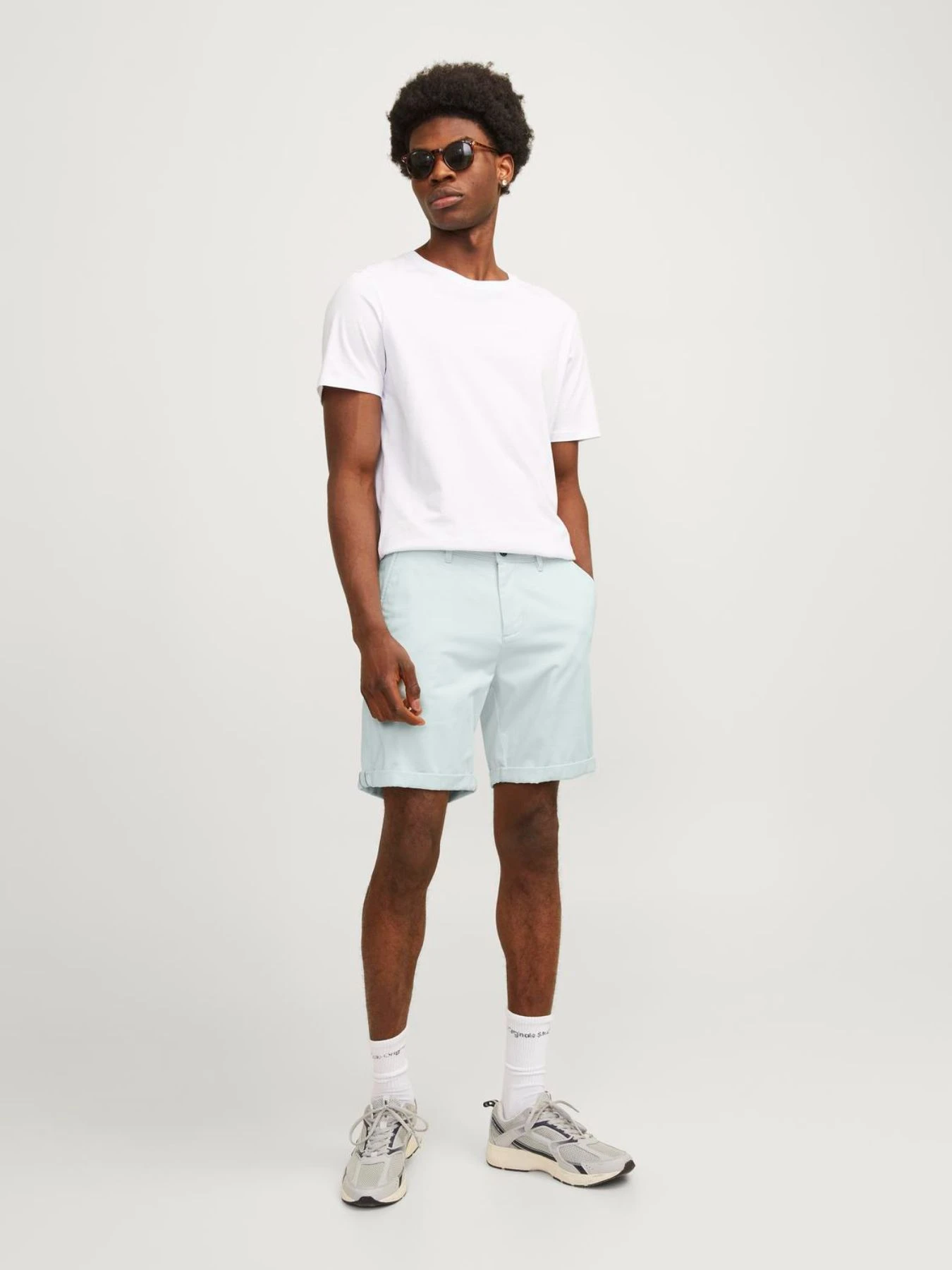 Шорты JACK & JONES модель 12165604_SoothingSea Шорты JACK & JONES модель 12165604_SoothingSea Фото