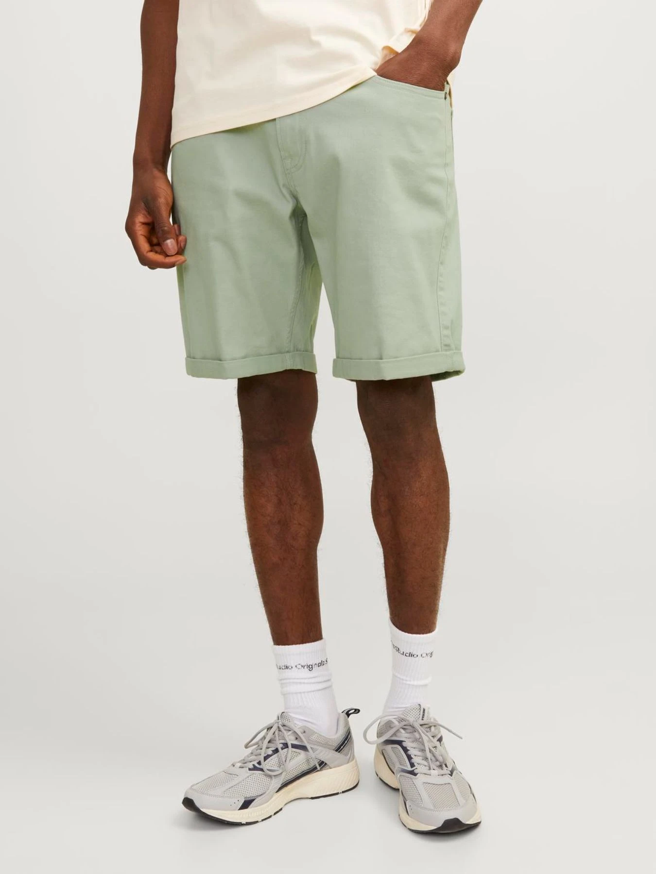 Шорты JACK & JONES модель 12165892_DesertSage Шорты JACK & JONES модель 12165892_DesertSage Фото