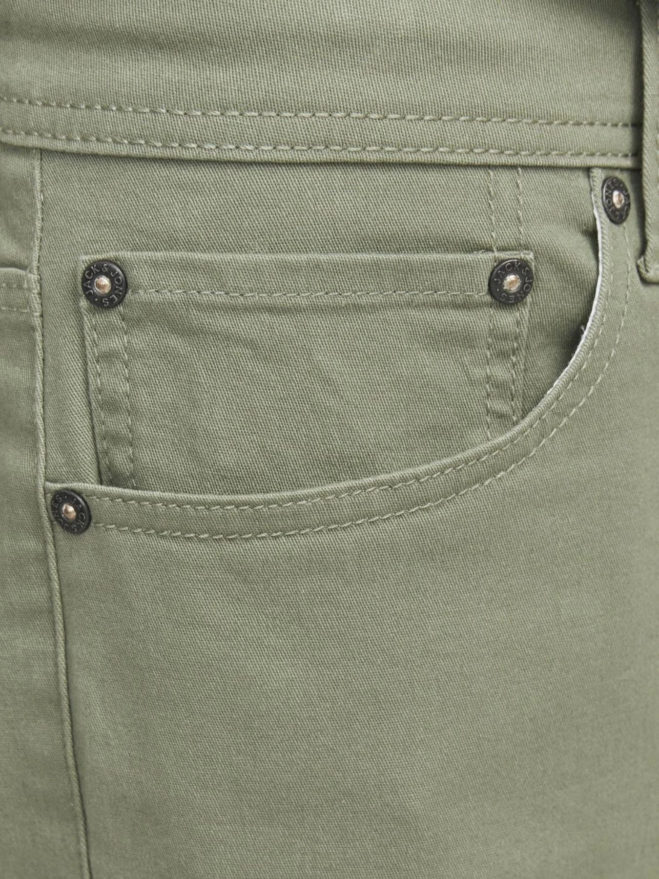 Шорты JACK & JONES модель 12165892_OilGreen Шорты JACK & JONES модель 12165892_OilGreen Фото