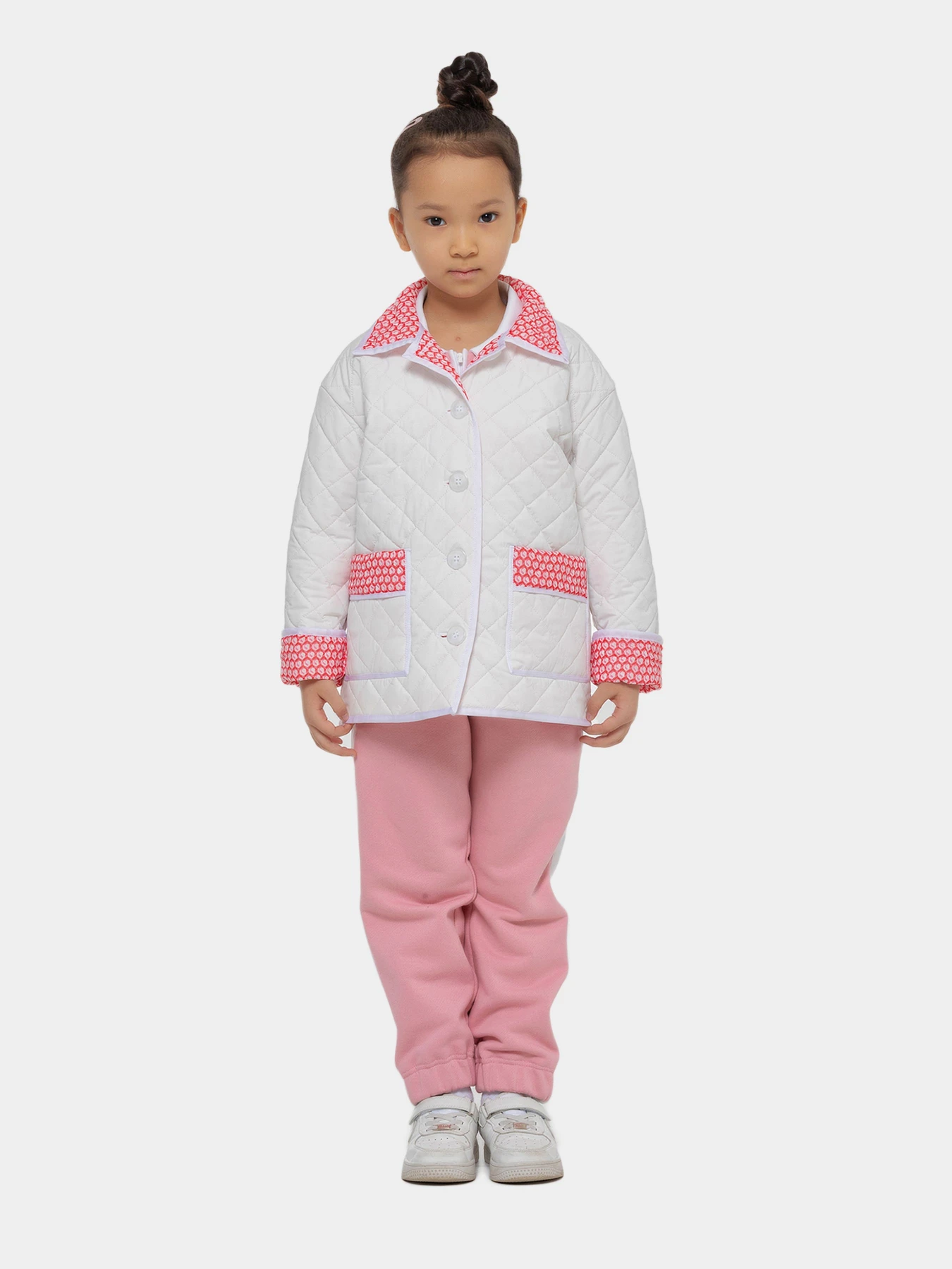 Куртки и дубленки SONATA KIDS модель SK-88-pink Куртки и дубленки SONATA KIDS модель SK-88-pink Фото