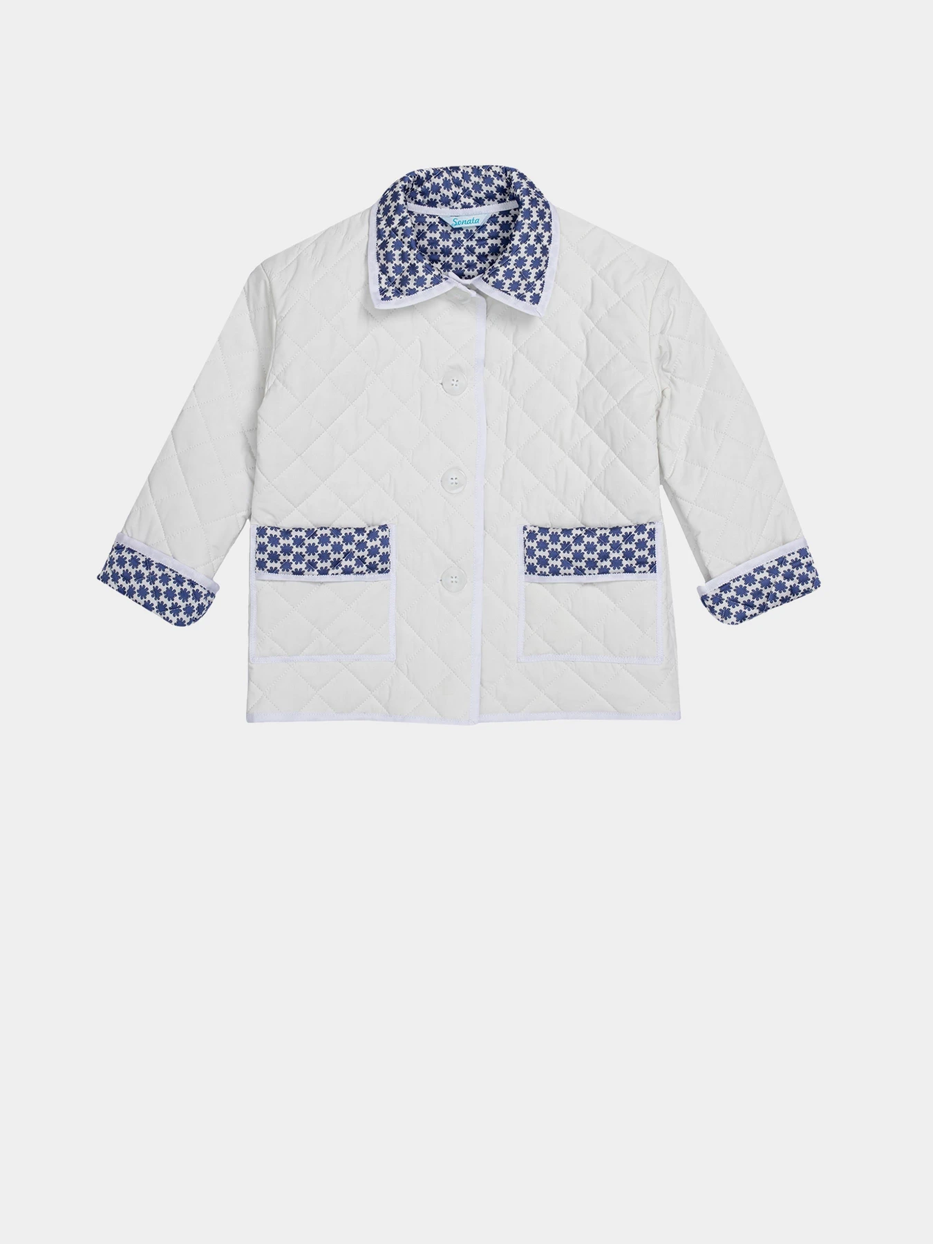 Куртки и дубленки SONATA KIDS модель SK-088-blue Куртки и дубленки SONATA KIDS модель SK-088-blue Фото