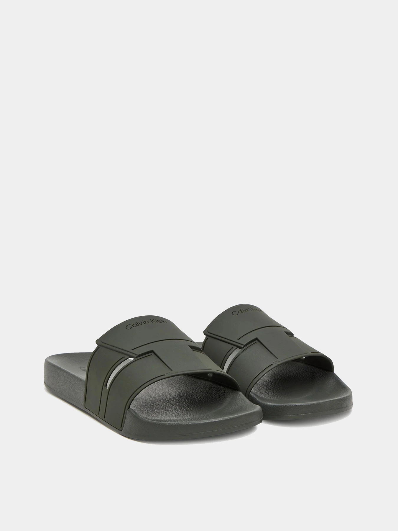 Шлёпанцы Calvin Klein модель HM0HM01752-LEX Шлёпанцы Calvin Klein модель HM0HM01752-LEX Фото