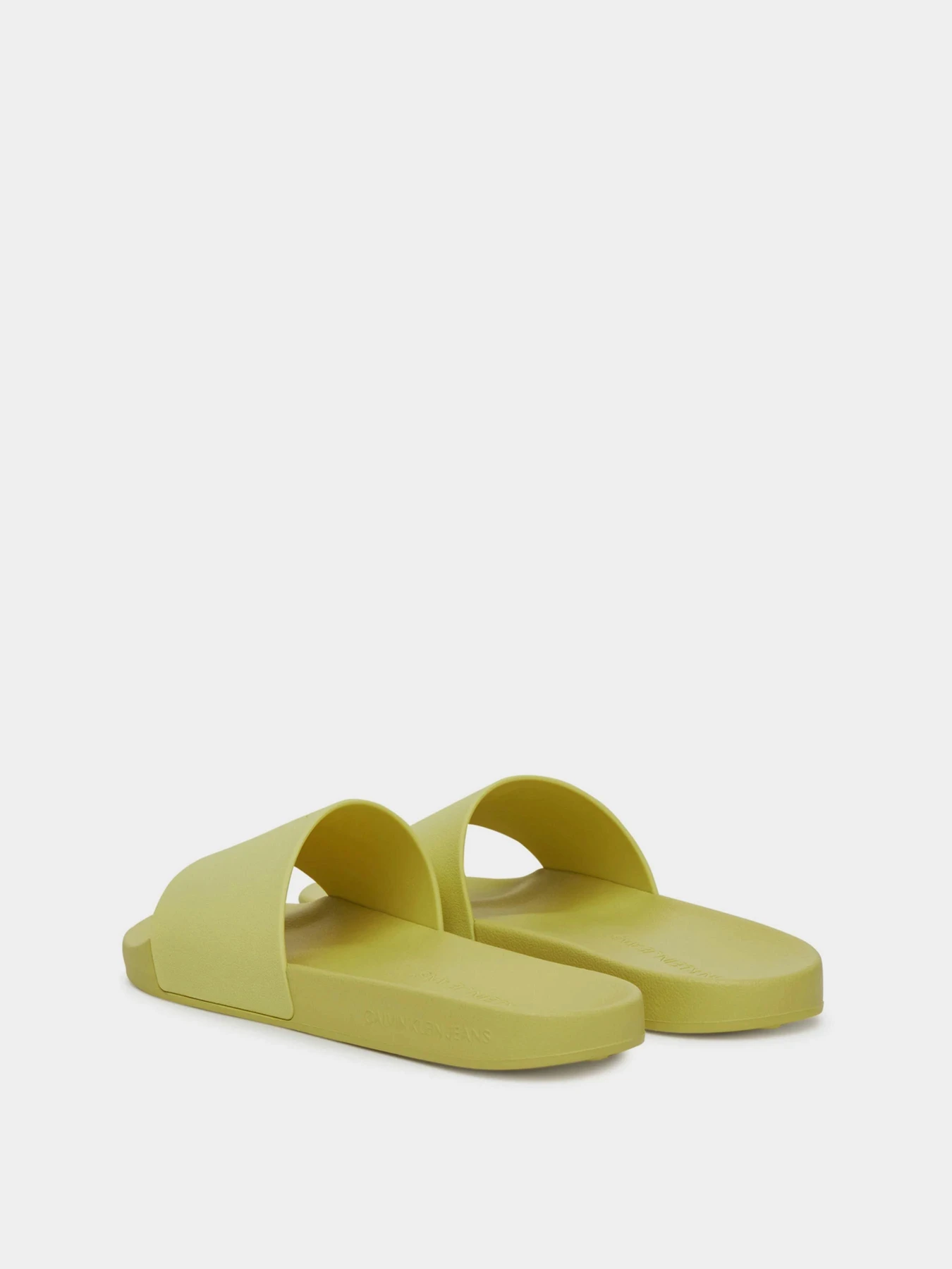 Шлёпанцы Calvin Klein модель YW0YW01715-LIN Шлёпанцы Calvin Klein модель YW0YW01715-LIN Фото