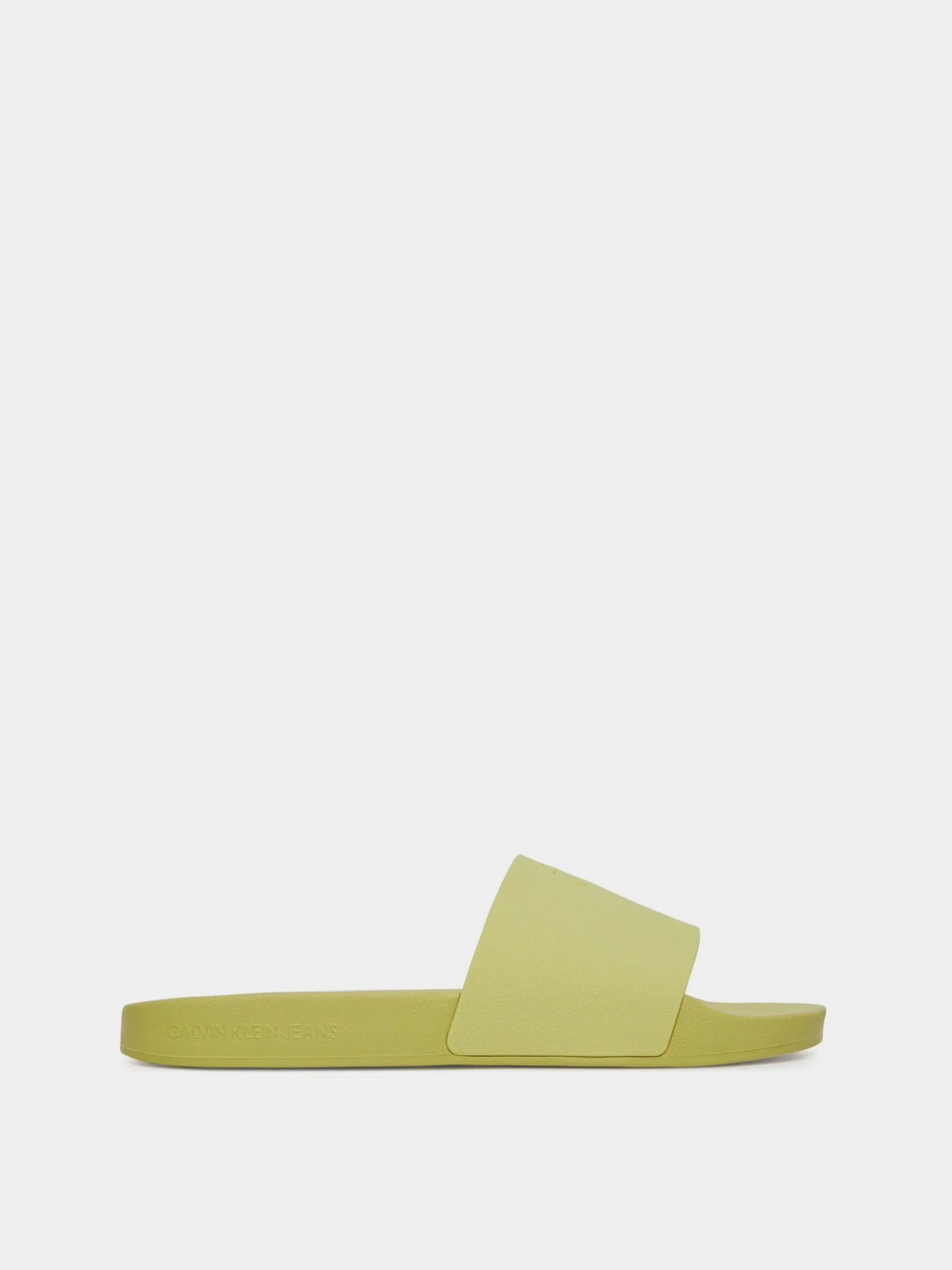 Шлёпанцы Calvin Klein модель YW0YW01715-LIN Шлёпанцы Calvin Klein модель YW0YW01715-LIN Фото