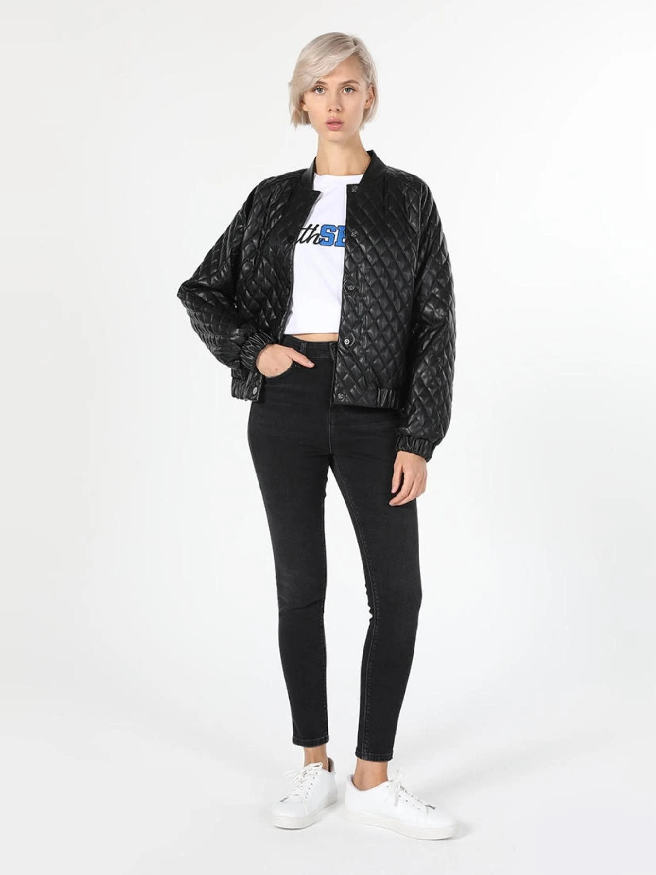 Куртки и дубленки Colin’s модель CL1060235_BLK Фото