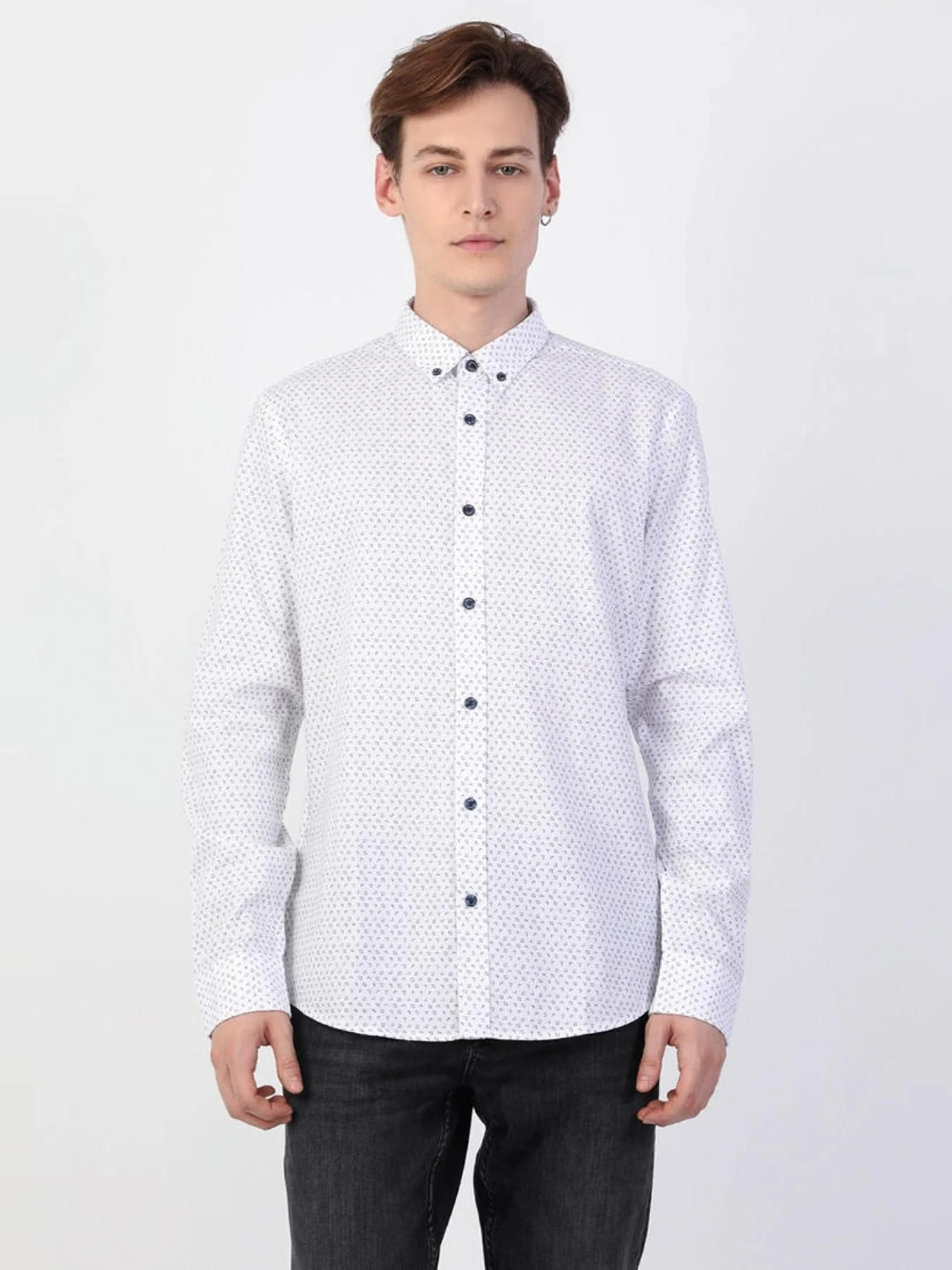 Рубашки Colin’s модель CL1047136_WHT Фото