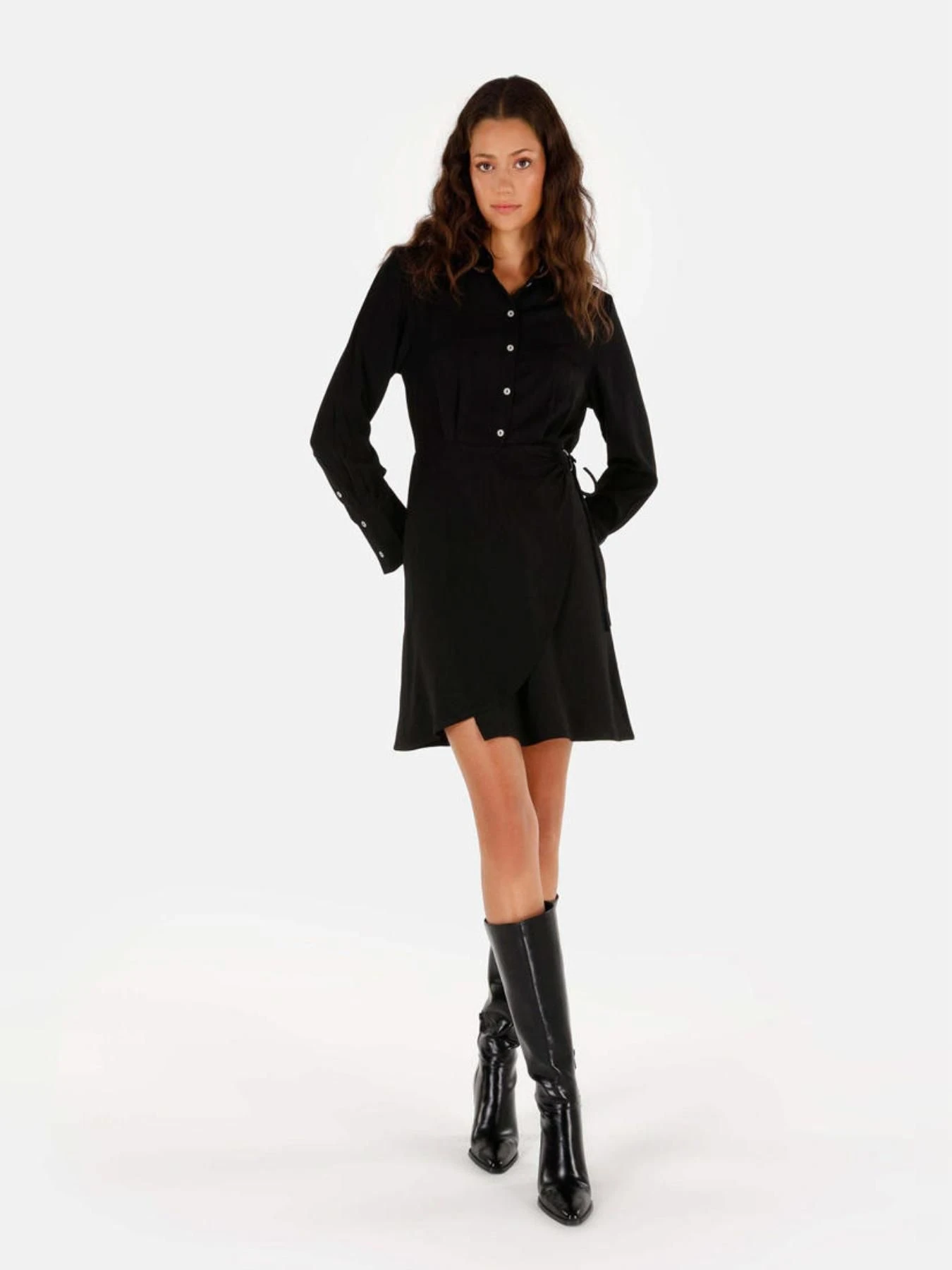 Платья Colin’s модель CL1070375_BLK Платья Colin’s модель CL1070375_BLK Фото