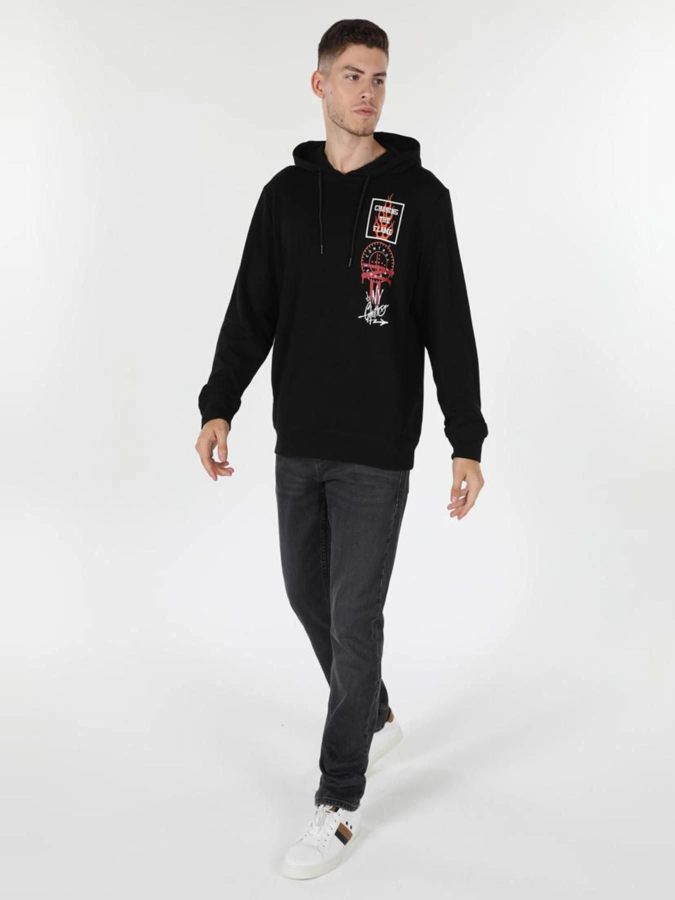 Худи и свитшоты Colin’s модель CL1056765_BLK Фото