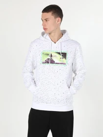 Худи и свитшоты Colin’s модель CL1060038_WHT Фото