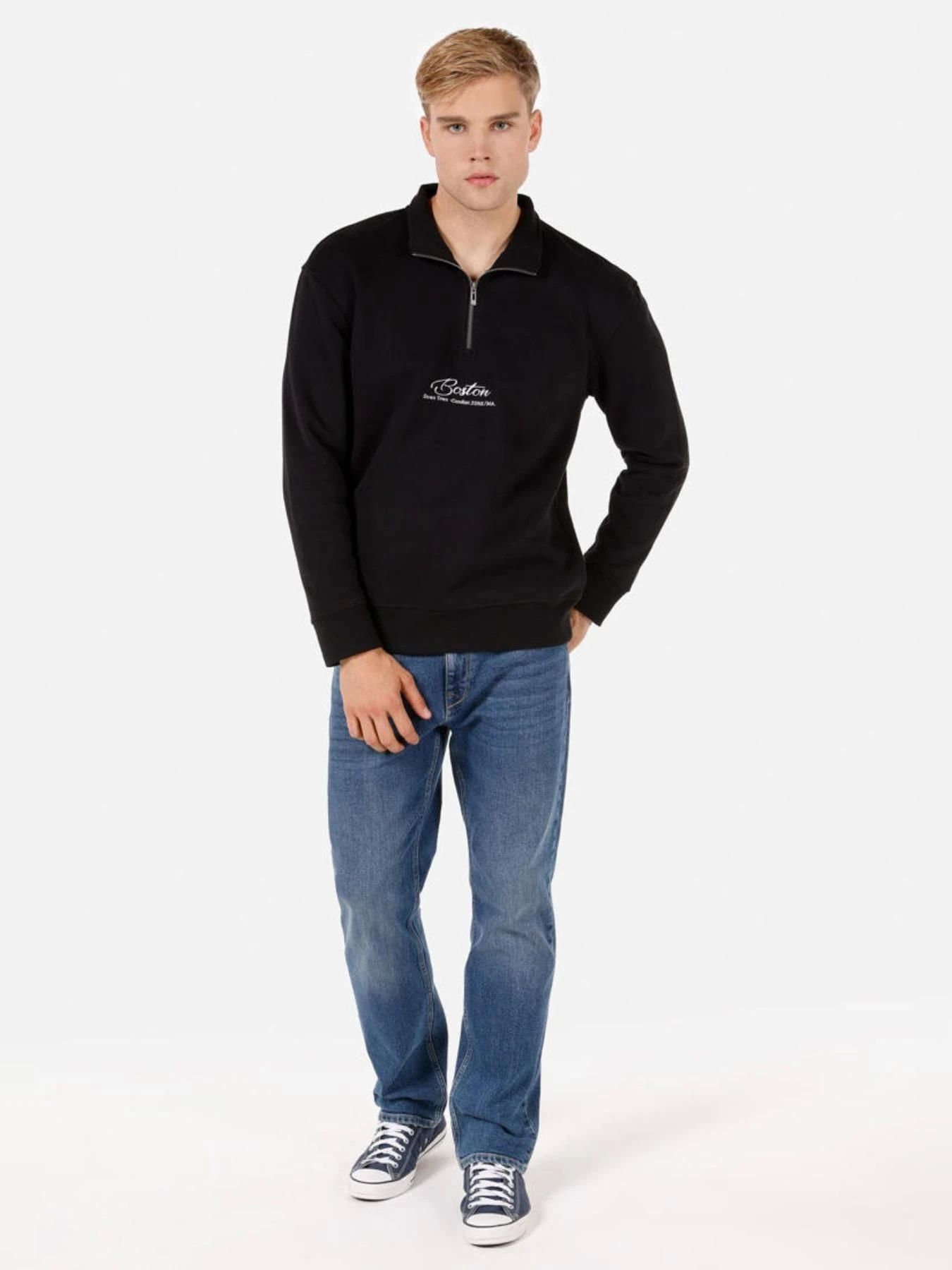 Худи и свитшоты Colin’s модель CL1069945_BLK Фото