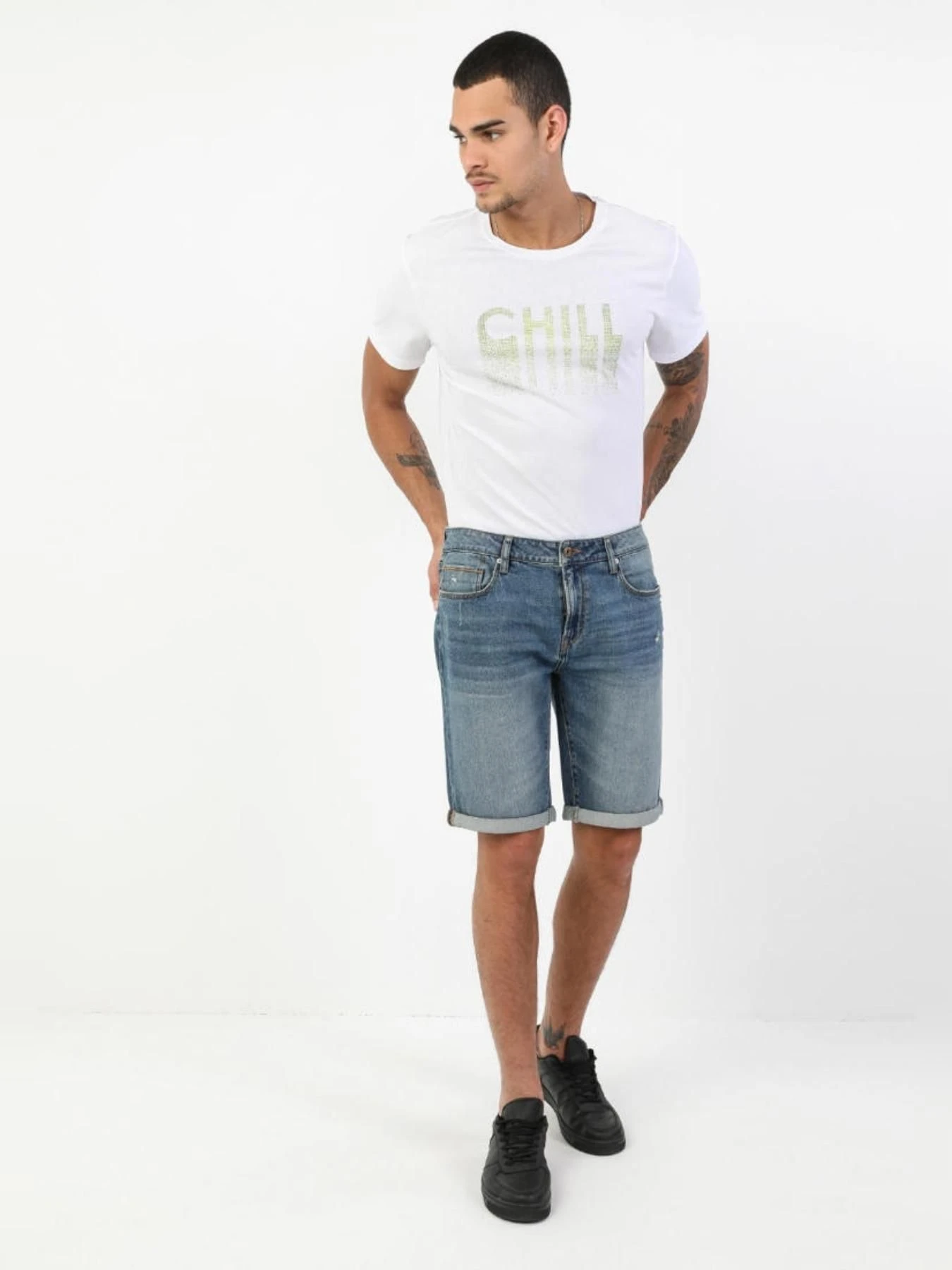 Шорты Colin’s модель CL1049112_DN08248 Шорты Colin’s модель CL1049112_DN08248 Фото