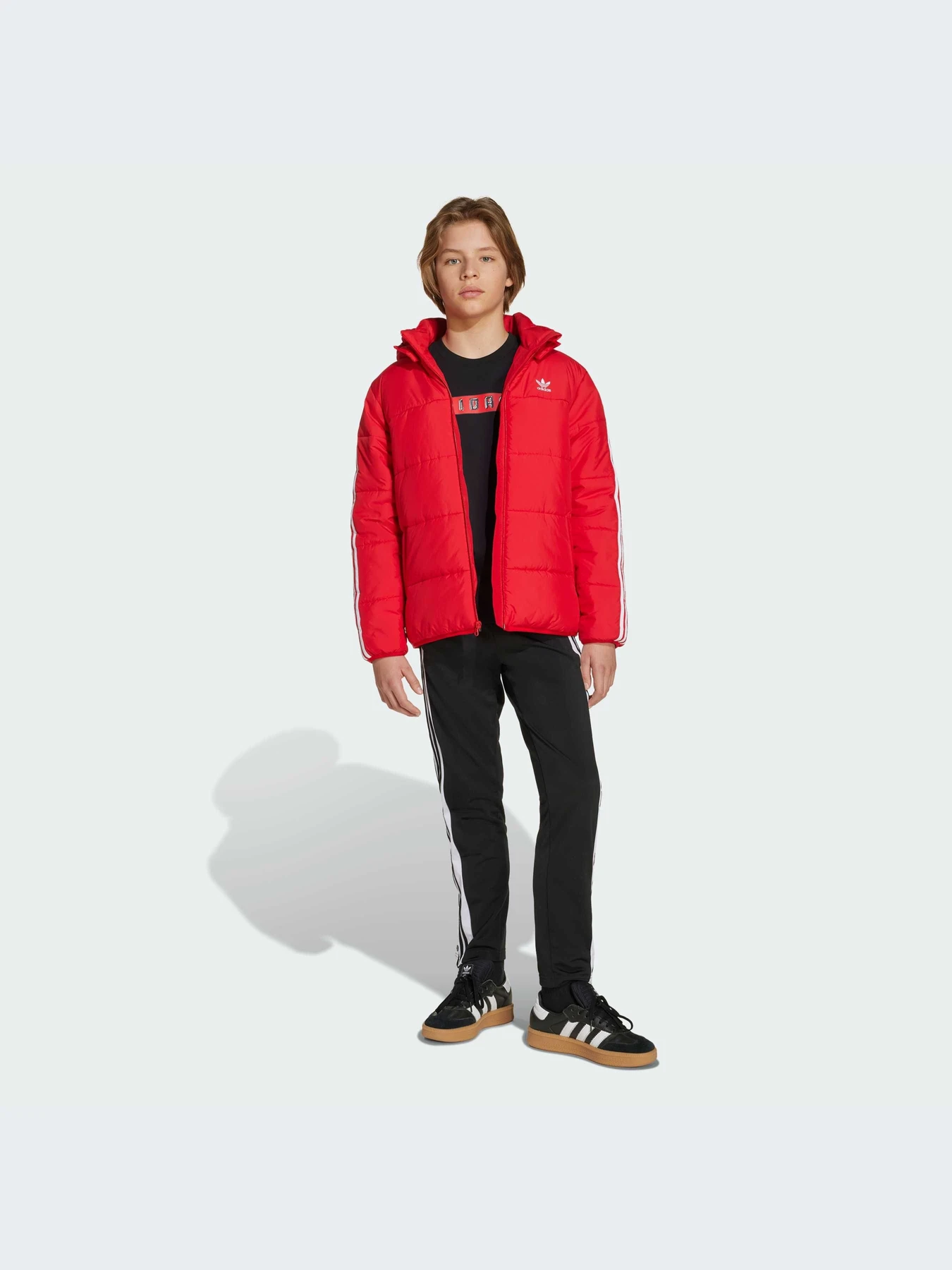 Куртки и дубленки Adidas Adicolor модель JW1108-KZ Куртки и дубленки Adidas Adicolor модель JW1108-KZ Фото