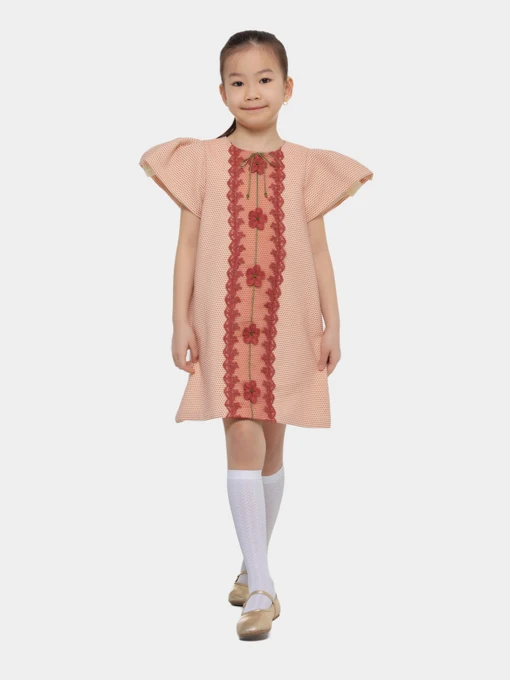 Платья SONATA KIDS модель SK-0069-peach Фото