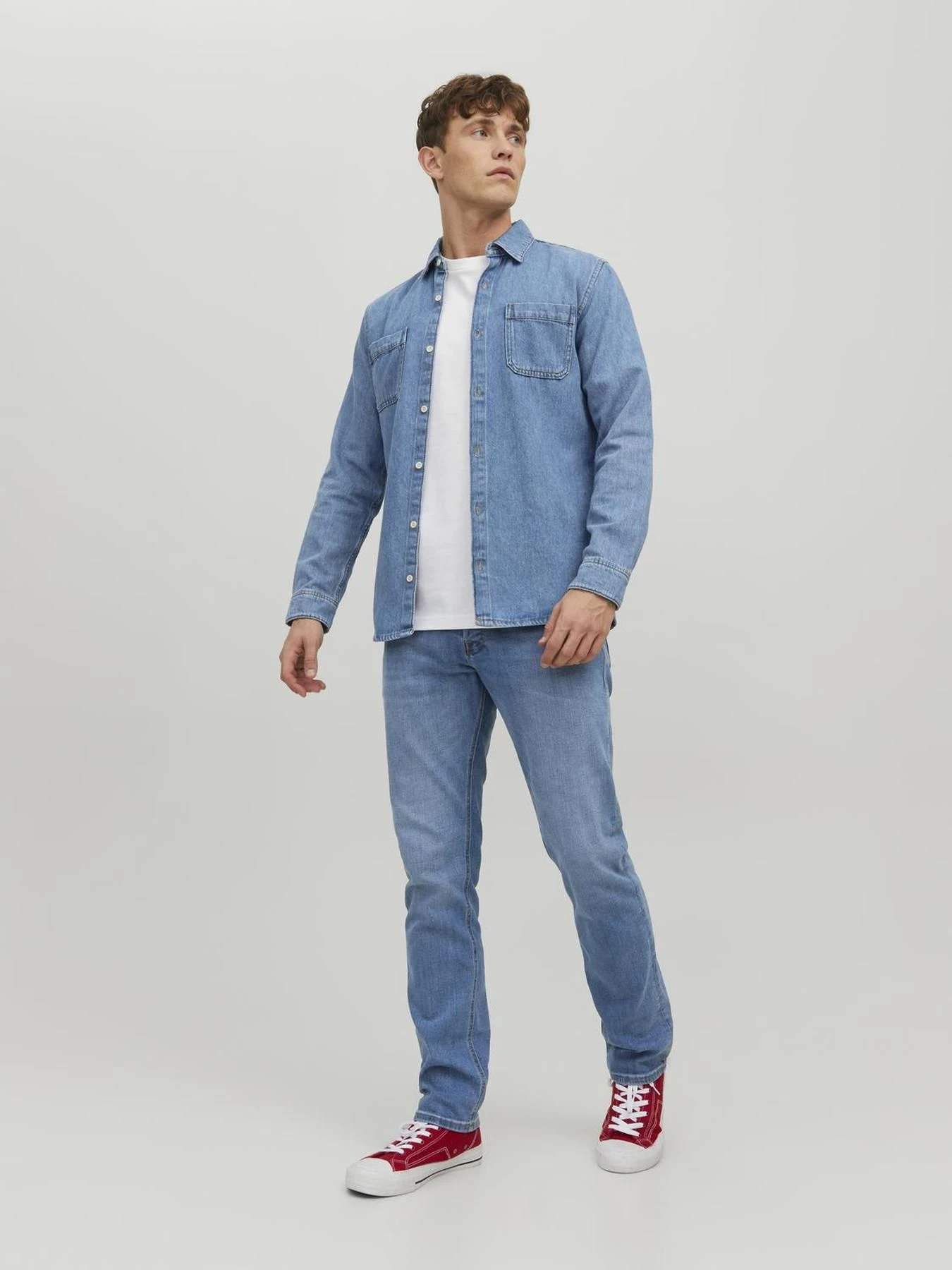 Джинсы JACK & JONES модель 12223505_BlueDenim Джинсы JACK & JONES модель 12223505_BlueDenim Фото