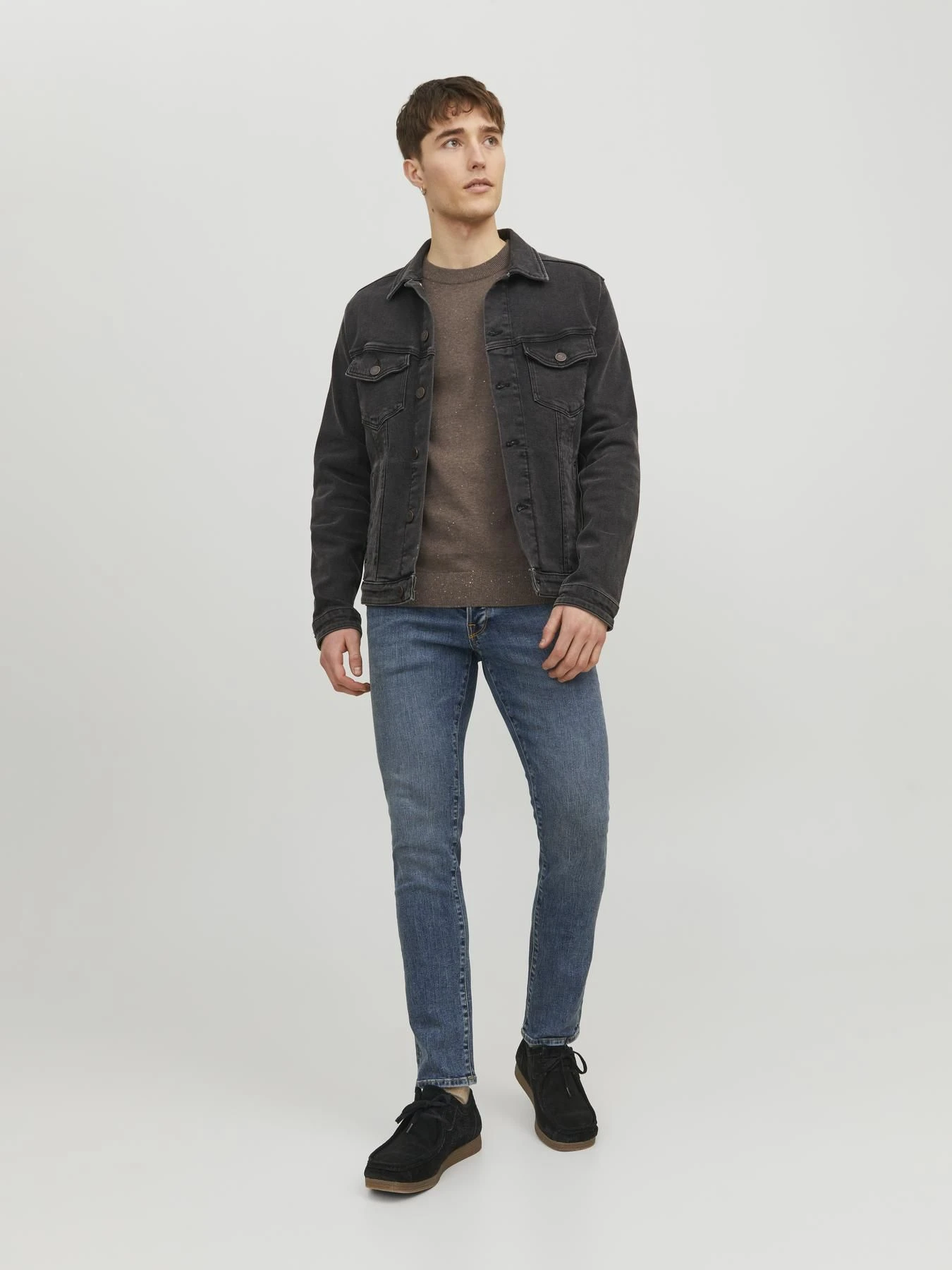 Худи и свитшоты JACK & JONES модель 12236792_SealBrown Фото