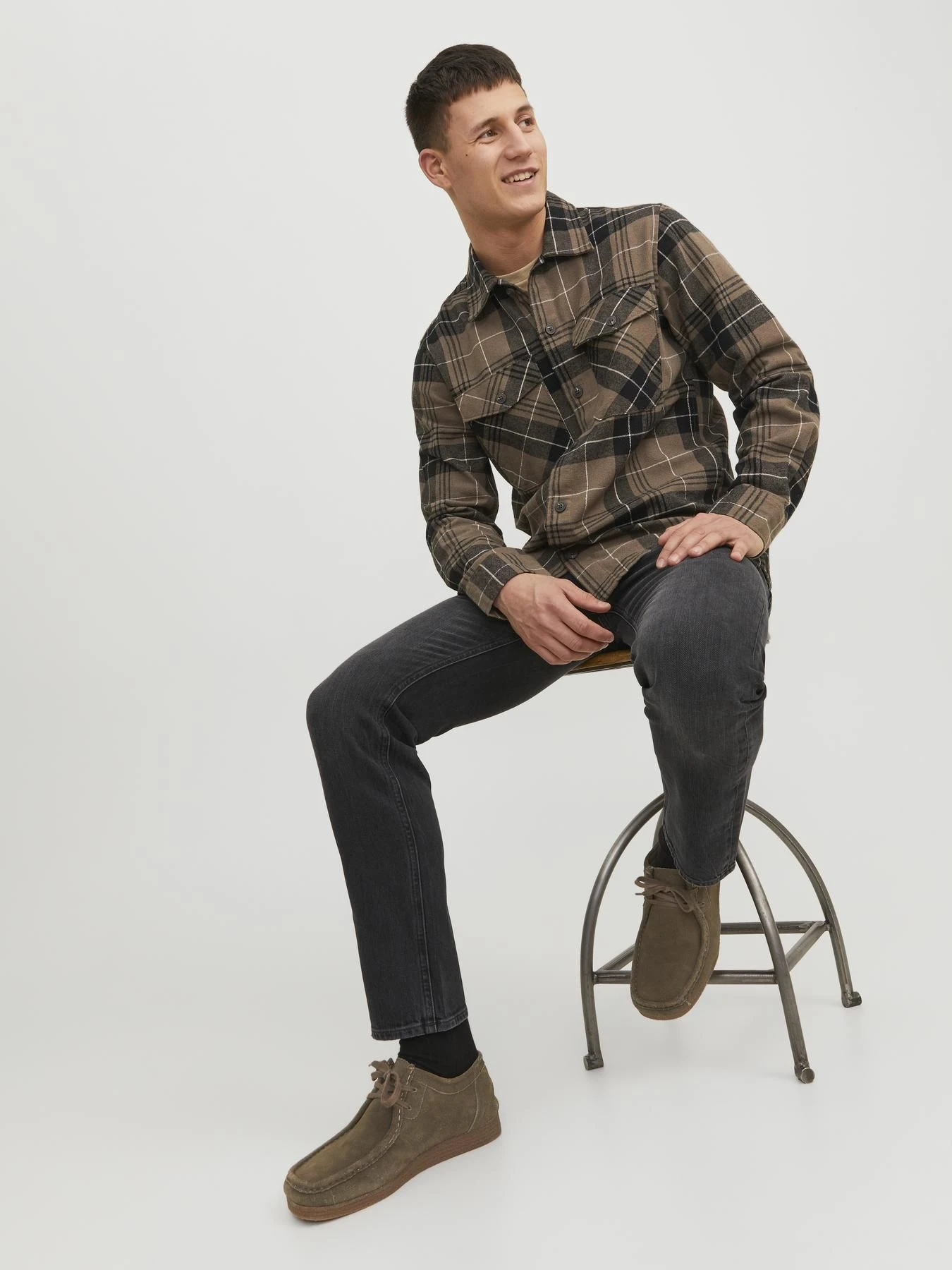 Джинсы JACK & JONES модель 12237301_BlackDenim Фото