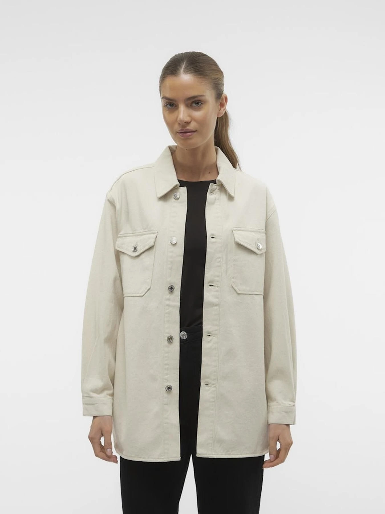 Рубашки Vero Moda модель 10306835_Ecru Фото