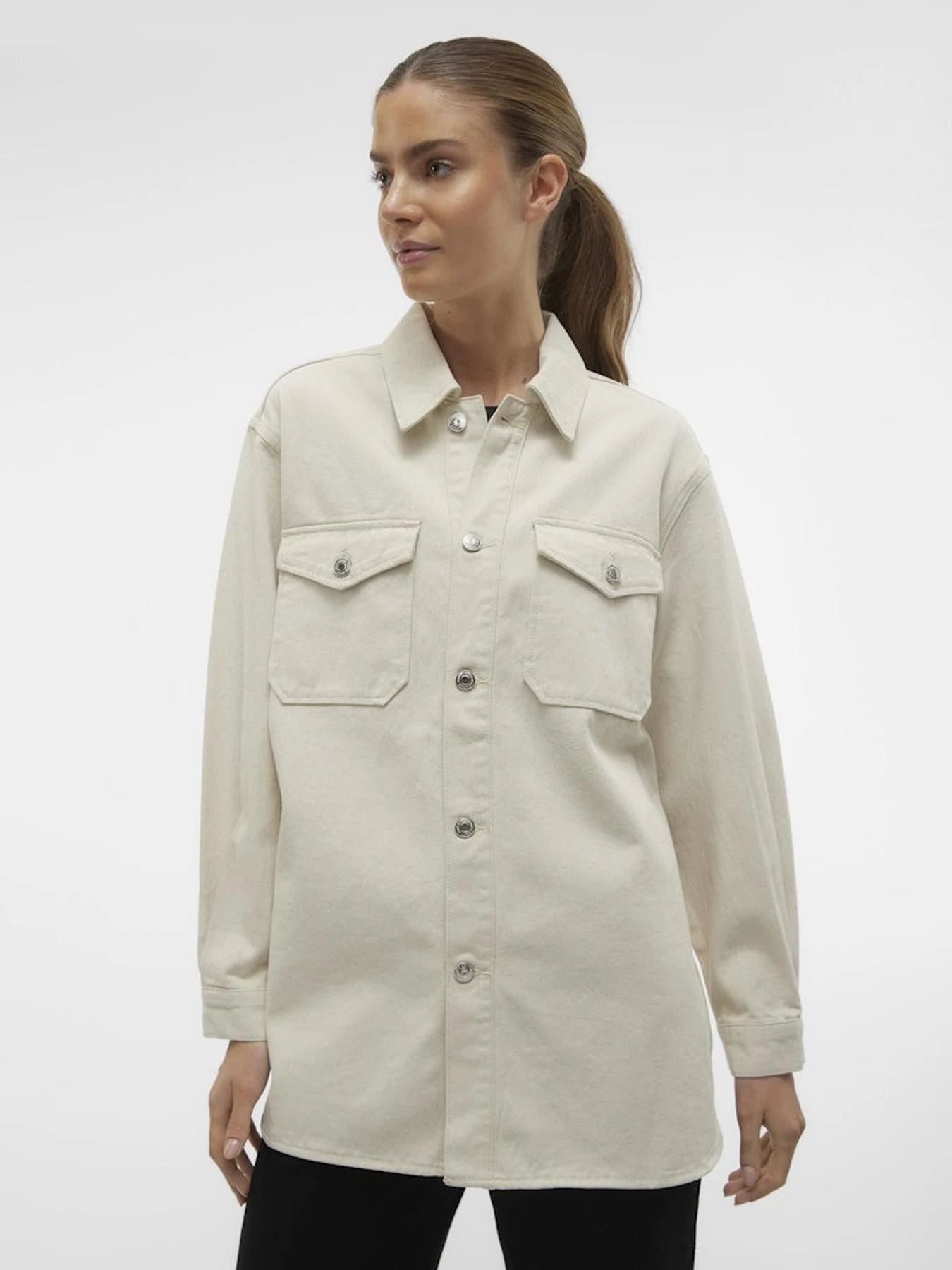 Рубашки Vero Moda модель 10306835_Ecru Фото
