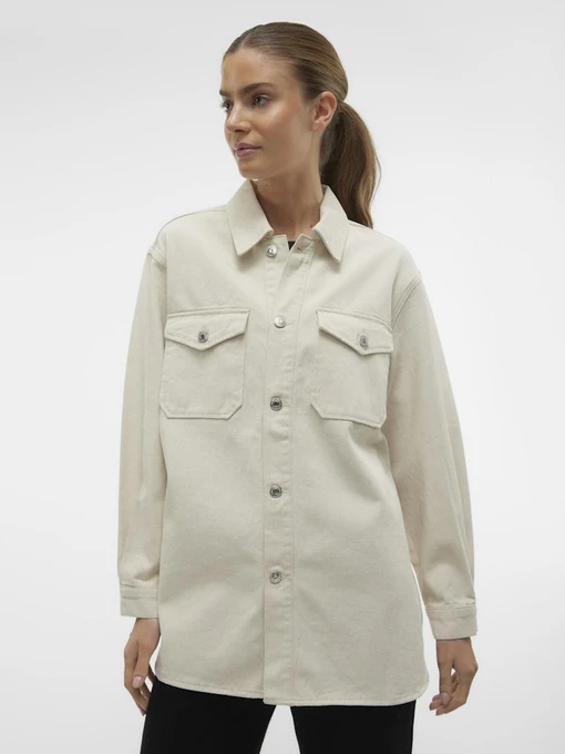 Рубашки Vero Moda модель 10306835_Ecru Фото