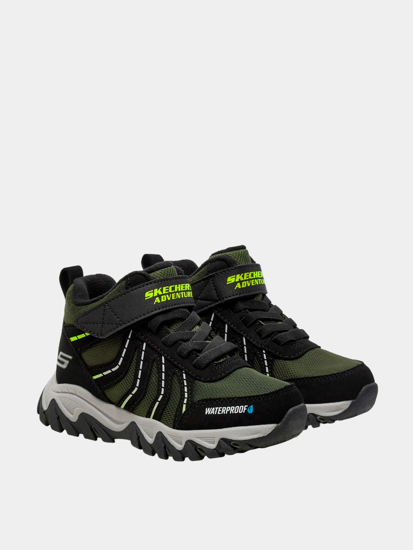 Ботинки и сапоги Skechers модель 406412L BKGR Ботинки и сапоги Skechers модель 406412L BKGR Фото