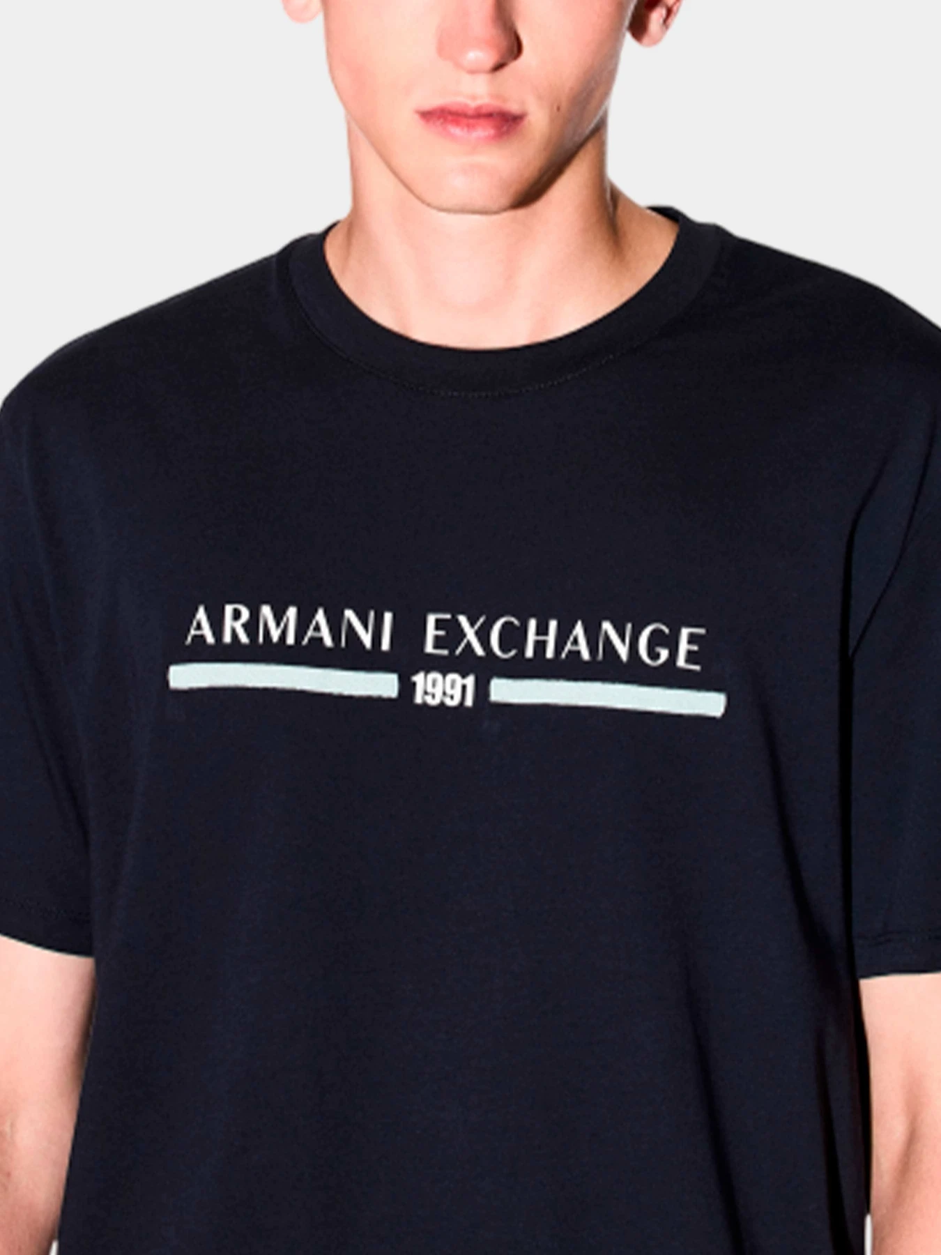 Футболки и поло Armani Exchange модель XM001074-AF10356-UB101 Фото