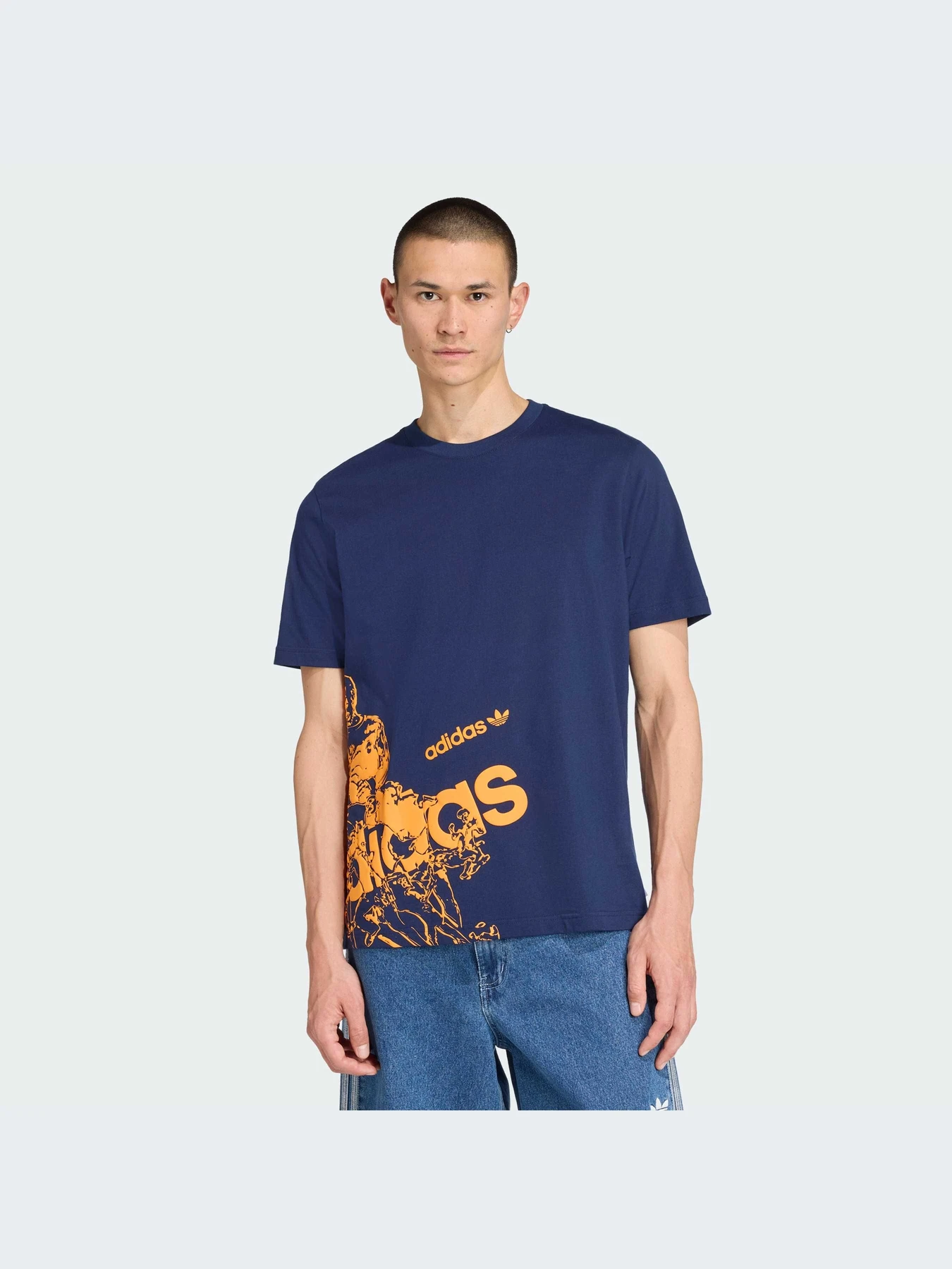Футболки и поло Adidas Graphics модель JW2970-KZ Футболки и поло Adidas Graphics модель JW2970-KZ Фото