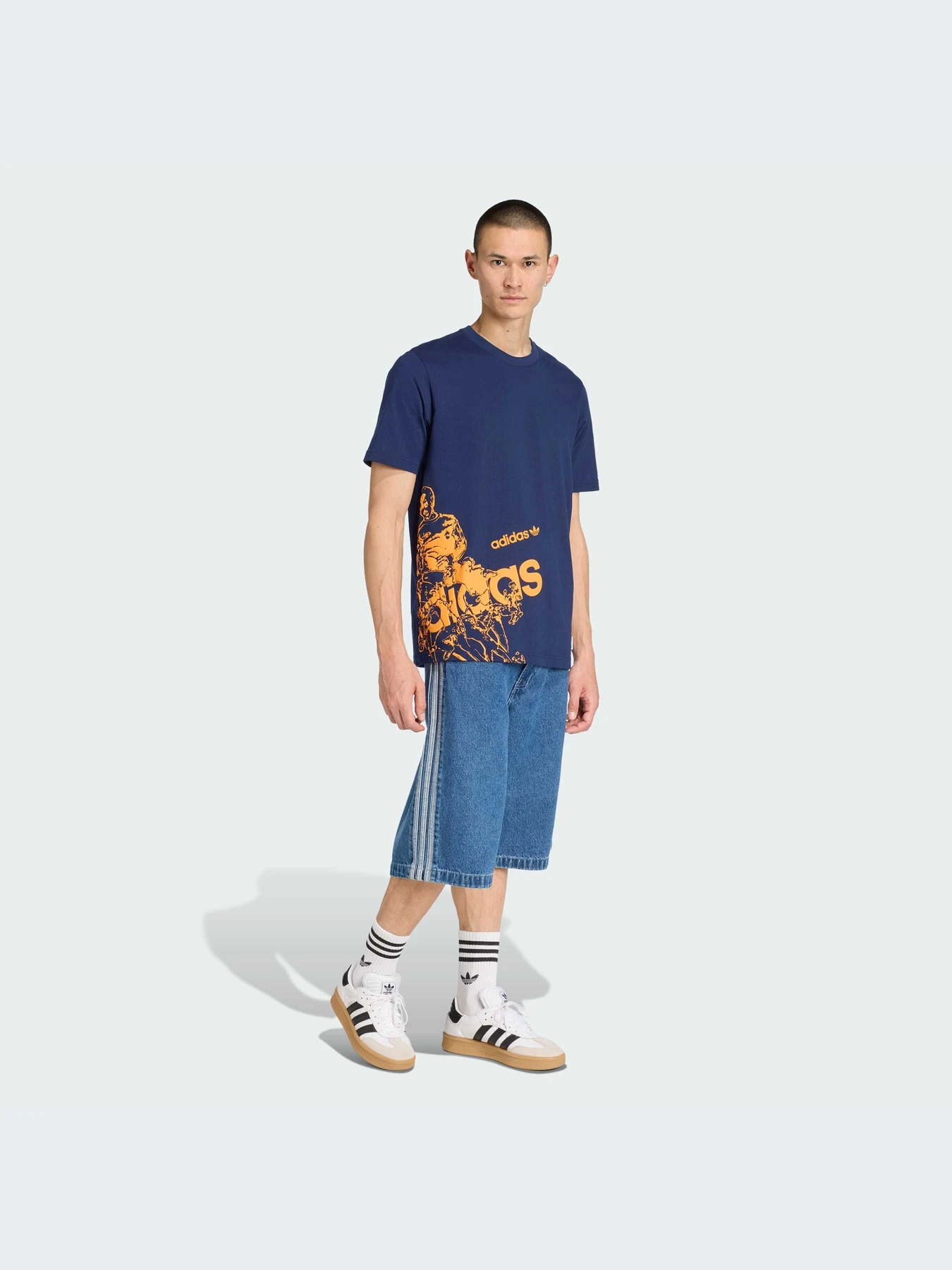 Футболки и поло Adidas Graphics модель JW2970-KZ Футболки и поло Adidas Graphics модель JW2970-KZ Фото
