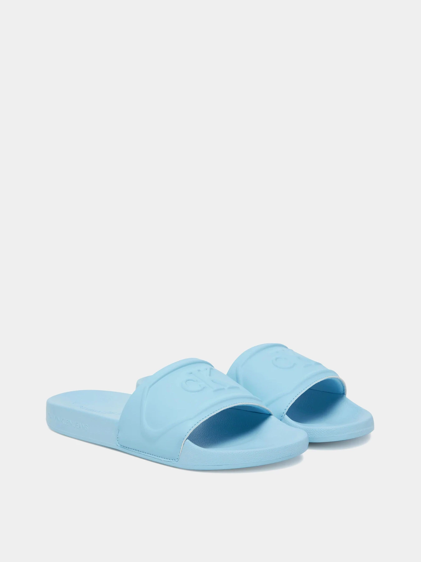 Шлёпанцы Calvin Klein модель YW0YW01879-CBW Шлёпанцы Calvin Klein модель YW0YW01879-CBW Фото