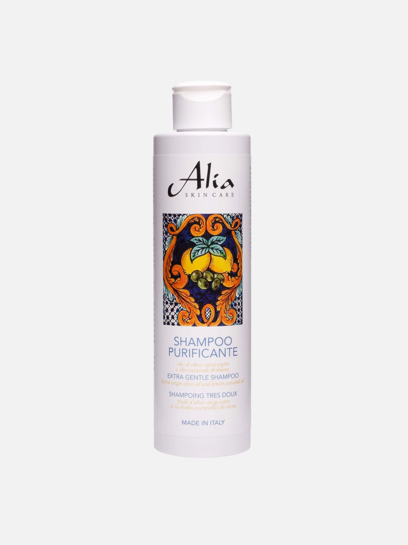 Очищающий шампунь для волос с эфирным маслом лимона Alia Skin Care модель ASC092 Очищающий шампунь для волос с эфирным маслом лимона Alia Skin Care модель ASC092 Фото