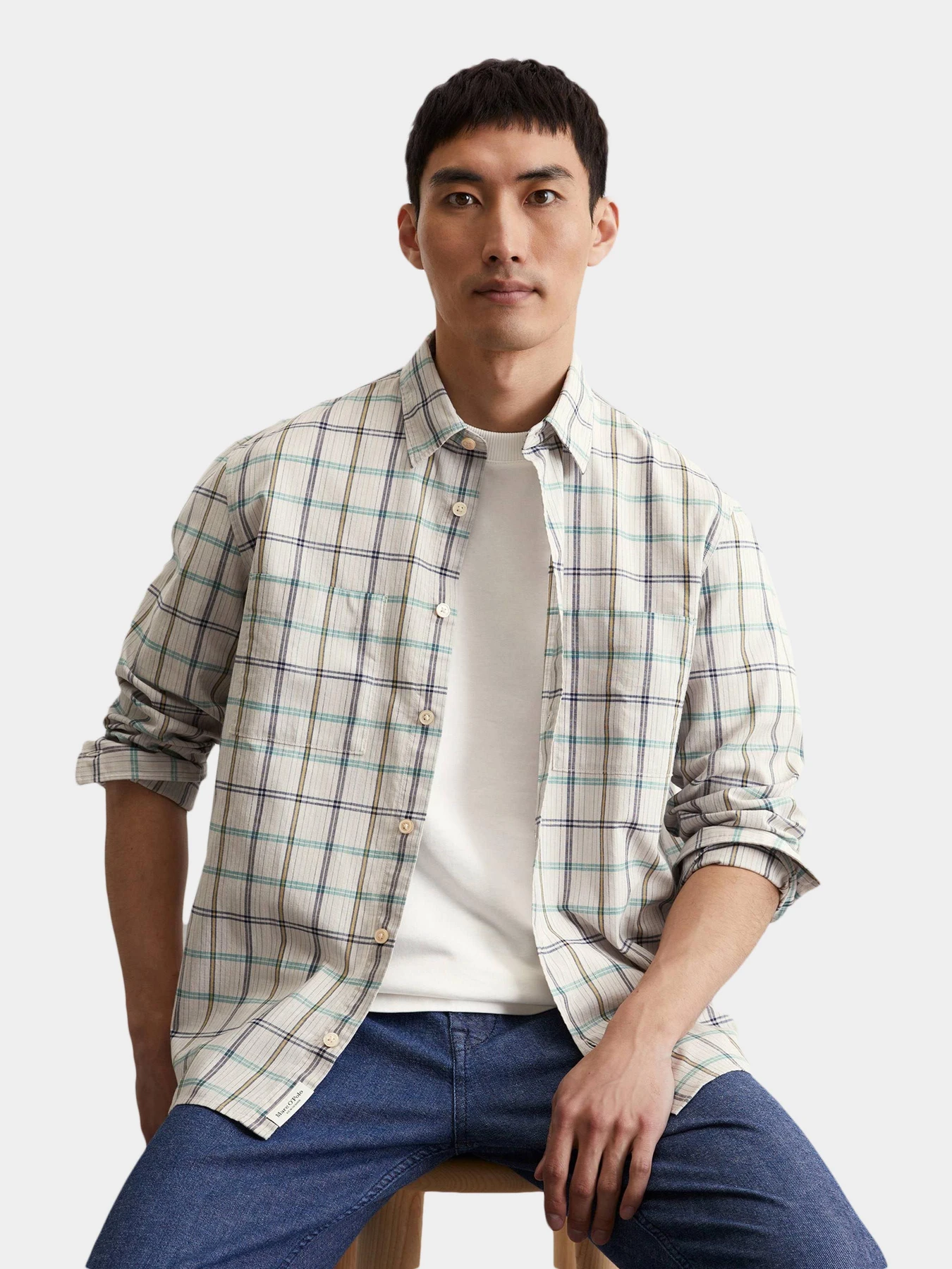 Рубашки Marc O’Polo модель 526724542108_W42 Рубашки Marc O’Polo модель 526724542108_W42 Фото